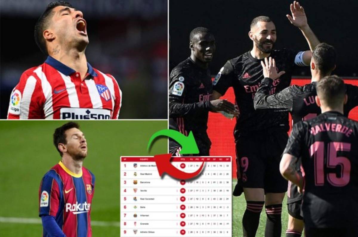 Bajan al Barça: así se puso la tabla de posiciones de la Liga Española tras el triunfo del Real Madrid