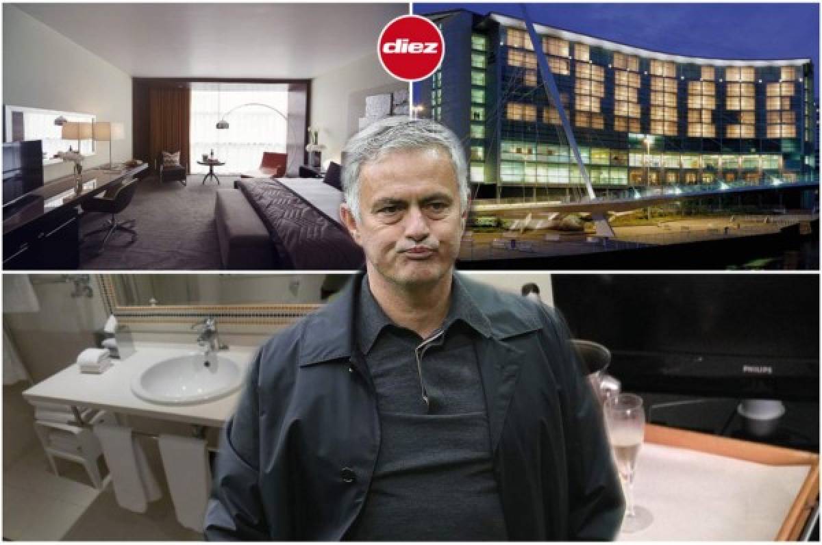 Fotos: Así es la lujosa suite donde Mourinho vivió como técnico del Manchester United