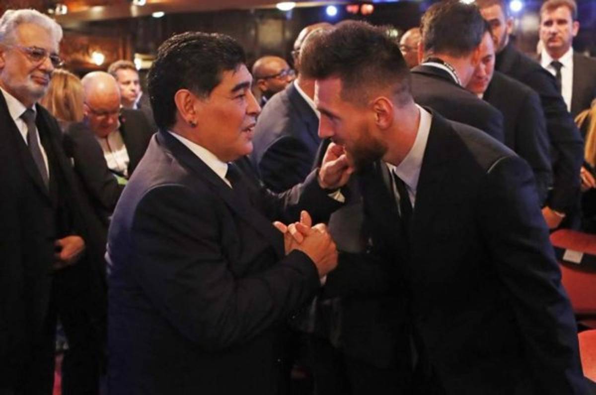 Maradona: ''Me dolió en el alma darle el 'The Best' a Cristiano y no a Messi''
