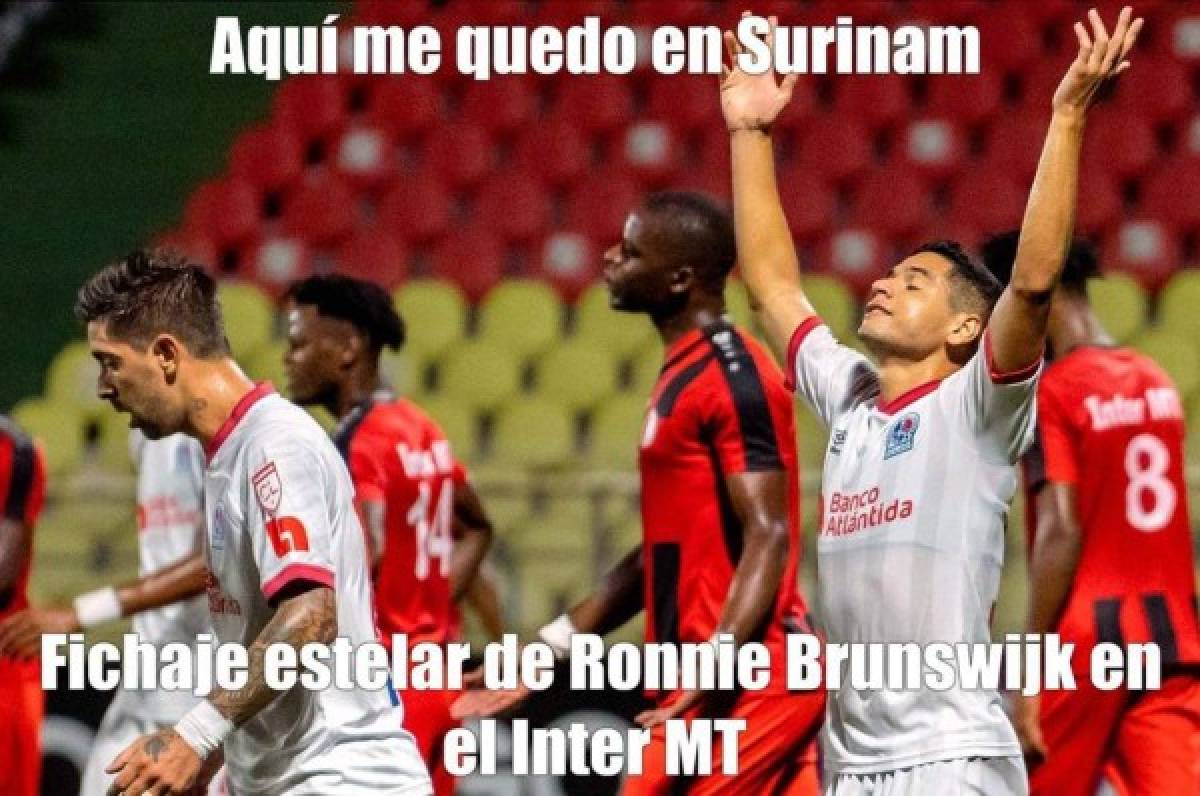 Vicepresidente de Surinam protagonista en divertidos memes tras goleada de Olimpia a Inter MT en Liga de Concacaf