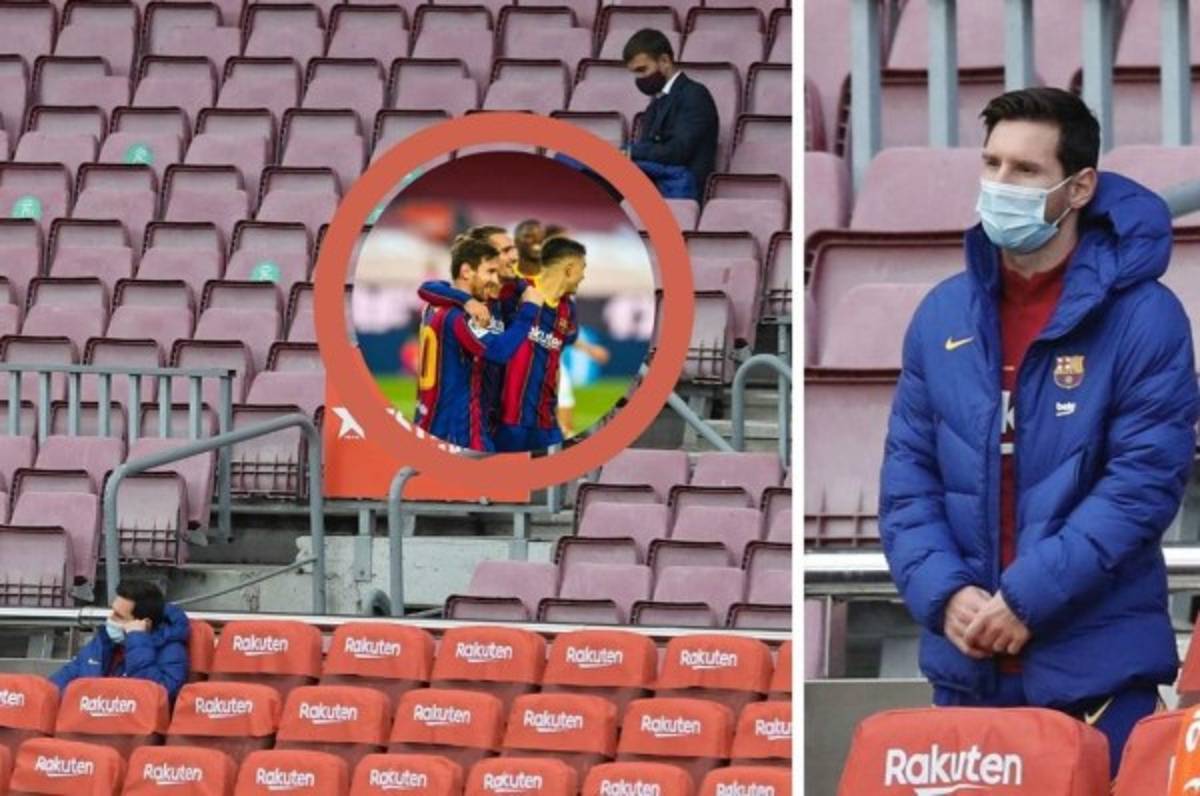 Las imágenes del Barcelona-Betis: ¿Por qué Messi fue suplente en el Camp Nou?