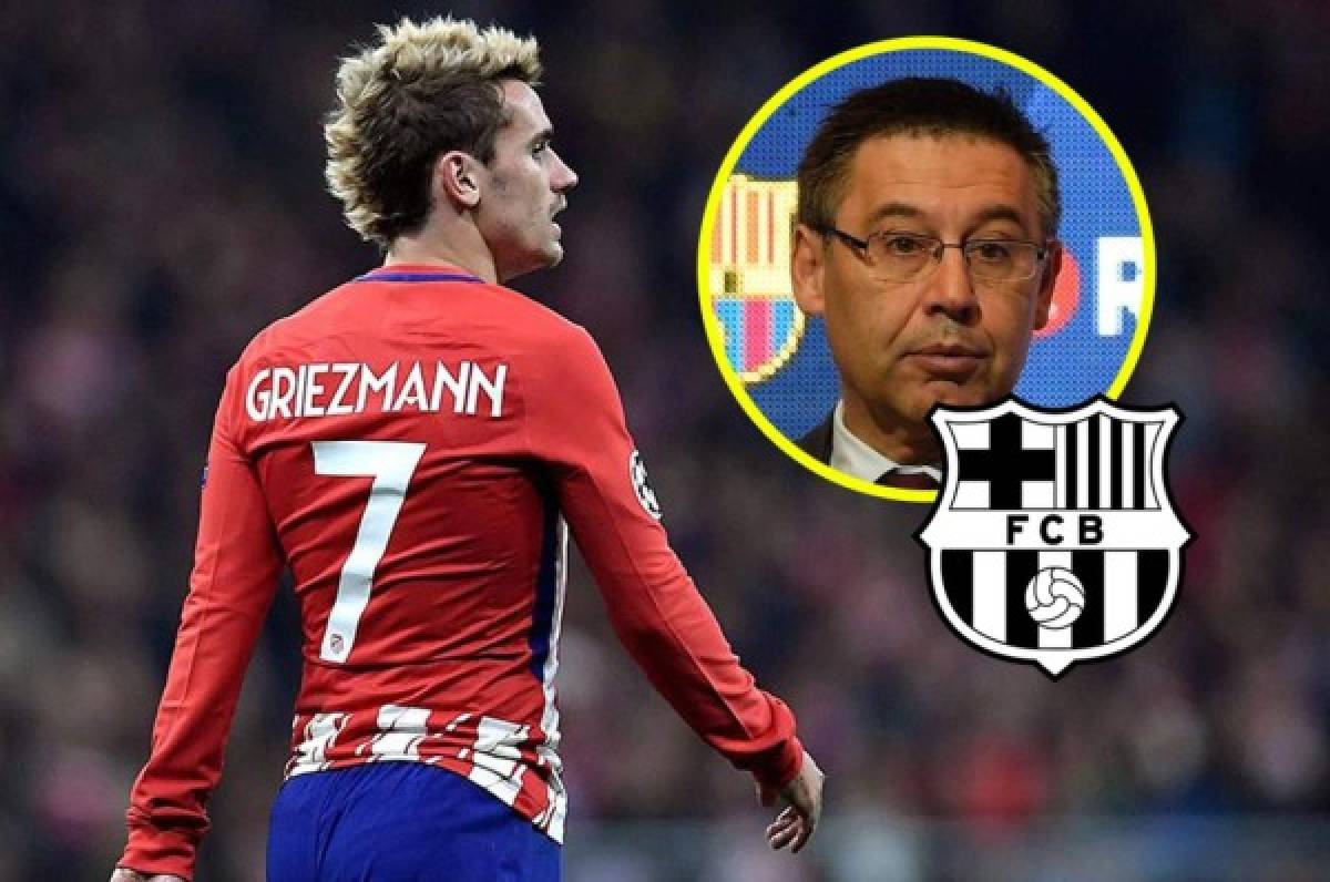 Presidente del Barcelona admite que ha hablado con el representante de Griezmann