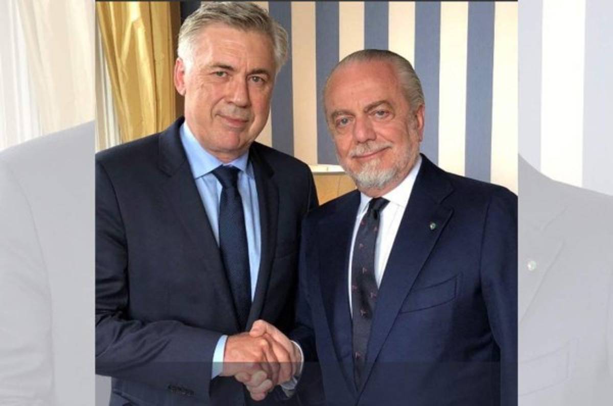 Carlo Ancelotti, nuevo entrenador del Nápoli en Italia