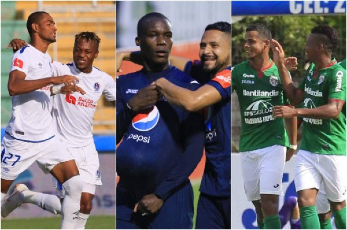 Los tres equipos en Honduras dueños de la cima en el Apertura de Liga Nacional