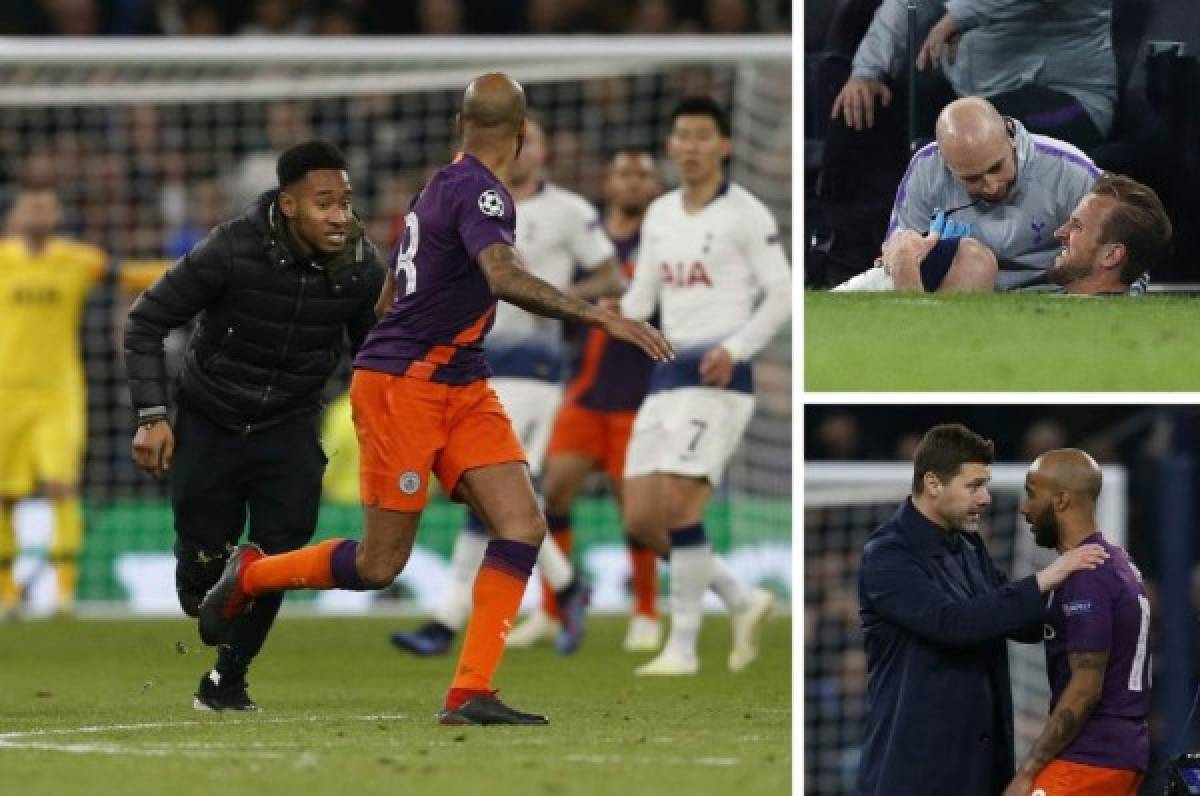 Lo que no se vio en TV: El hincha que se metió en el Tottenham-City a lo 'Rasquiña'