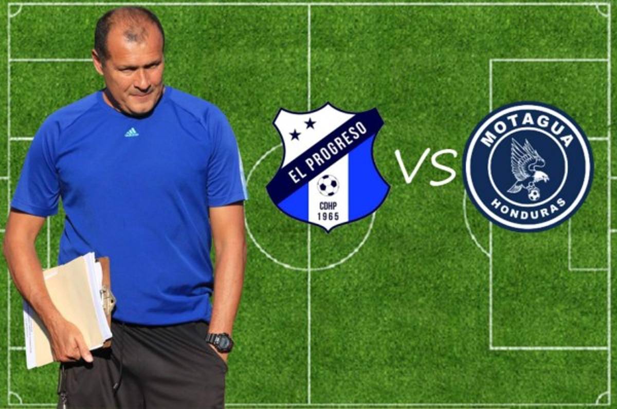 Así saldría el Honduras Progreso de Wilmer Cruz ante Motagua