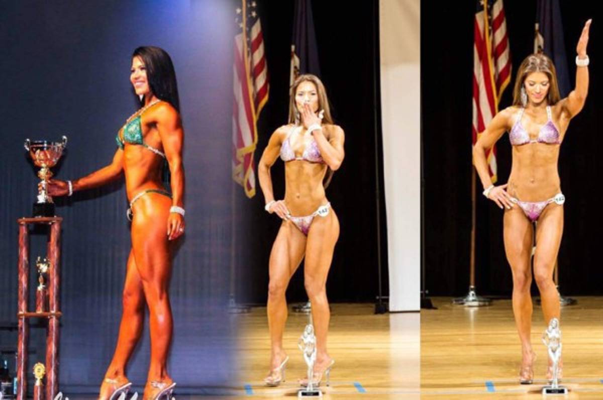 Shirley Alfaro, una físicoculturismo catracha que triunfa en EUA