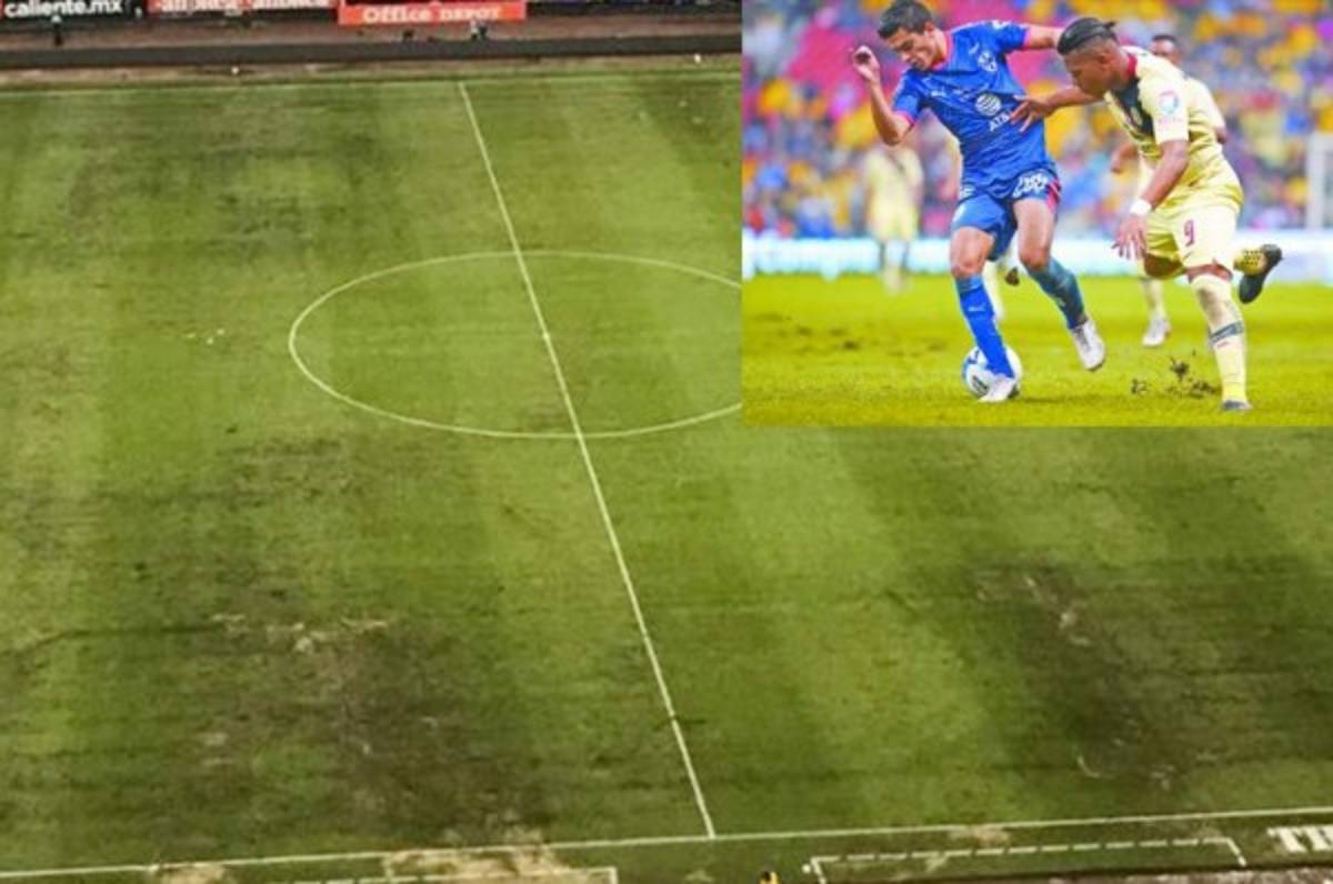 Un falso ingeniero colocó el desastrozo césped del estadio Azteca de México