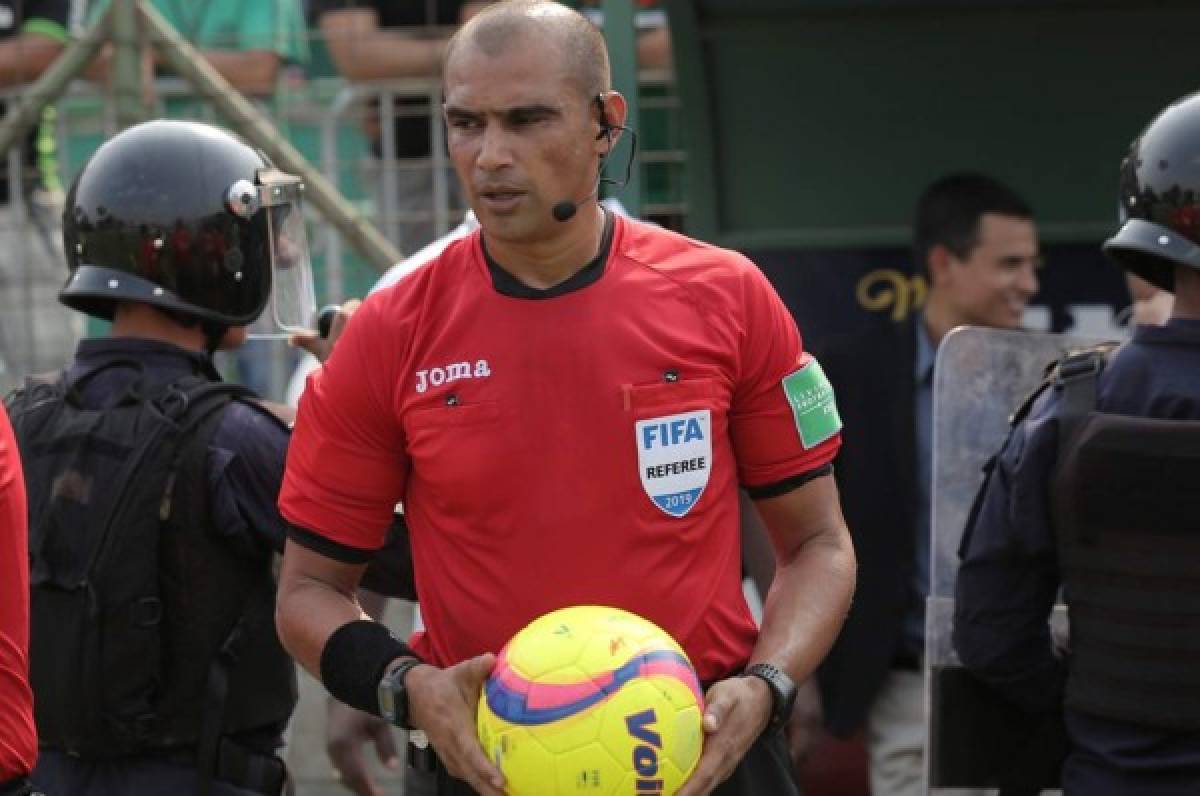 Óscar Moncada será el árbitro para el clásico entre Motagua y Olimpia