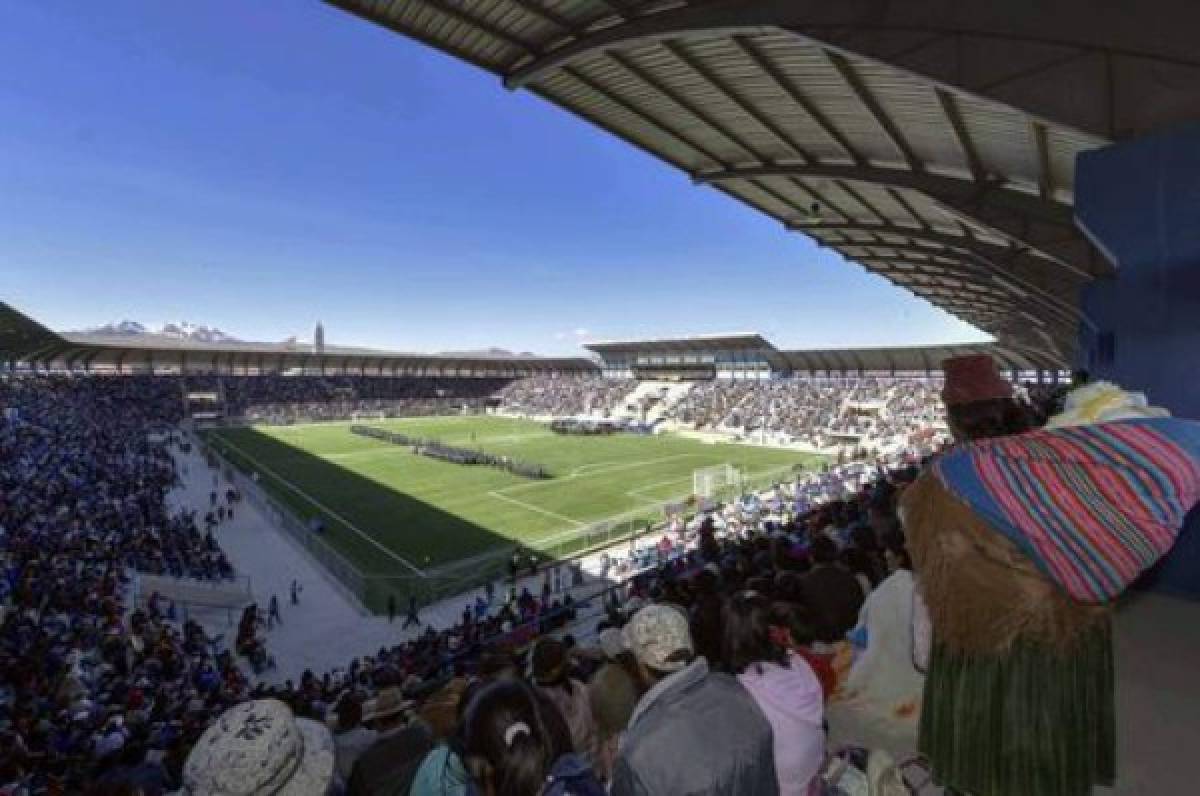 ¡Impresionante! Así es el nuevo estadio más elevado del mundo y que está en Bolivia