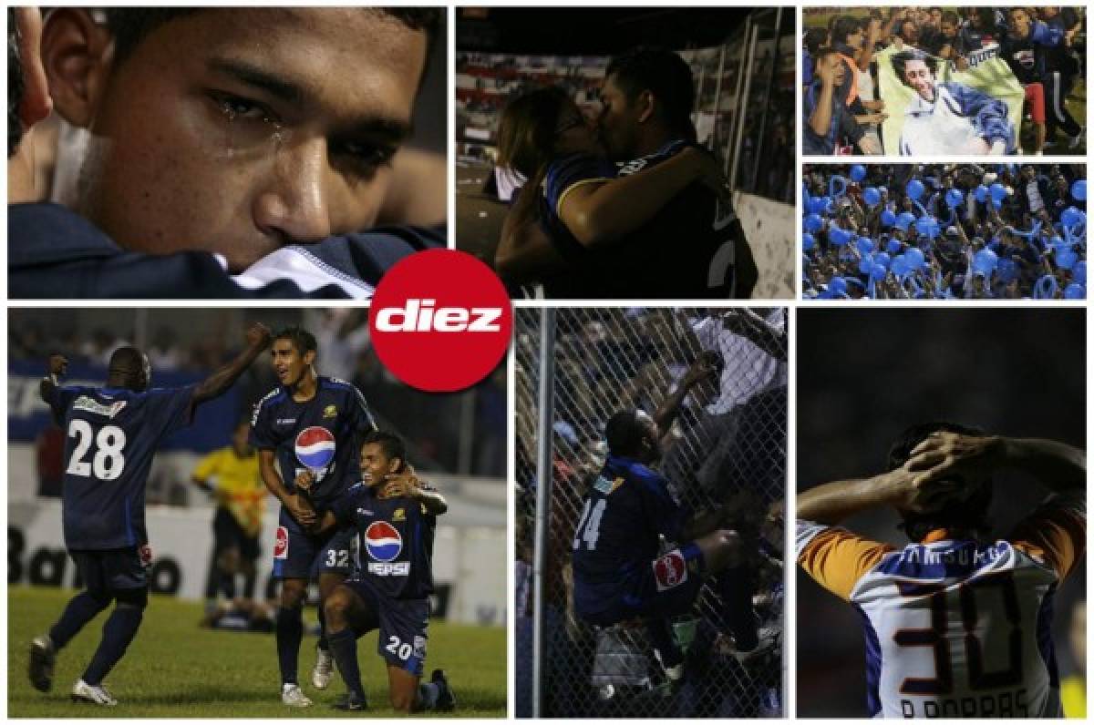 Las fotos que no habías visto de la final que le ganó Motagua a Saprissa en el Nacional