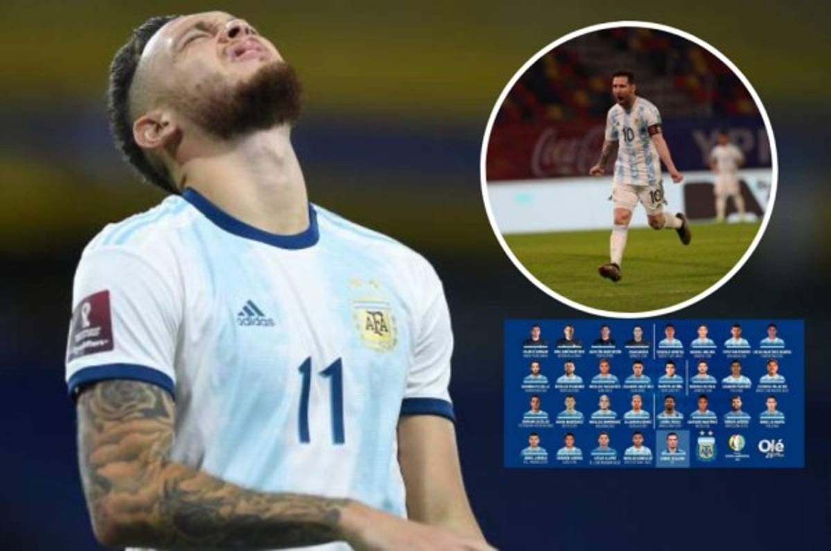 CONFIRMADO: La controversial lista de convocados de Argentina para la Copa América 2021