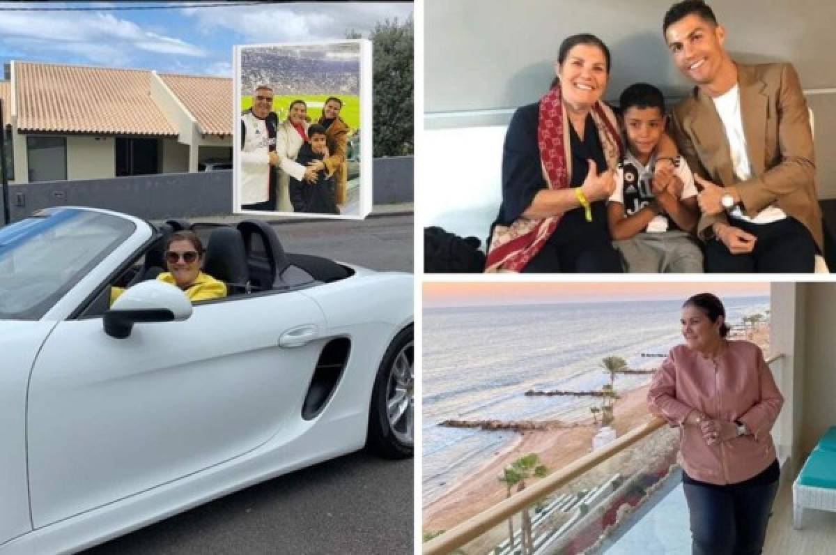 Mansión de $2.5 millones y un Ferrari: La vida de lujos de la mamá de Cristiano Ronaldo