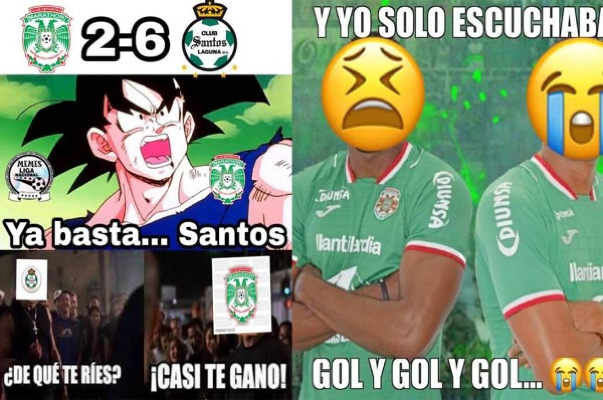 Los otros memes que no has visto y en donde destrozan al Marathón por derrota ante Santos