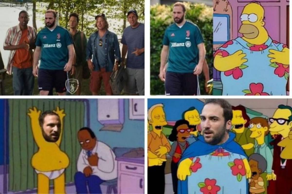 Memes: Higuaín, destrozado en redes por regresar 'gordo' a los entrenamientos de la Juventus