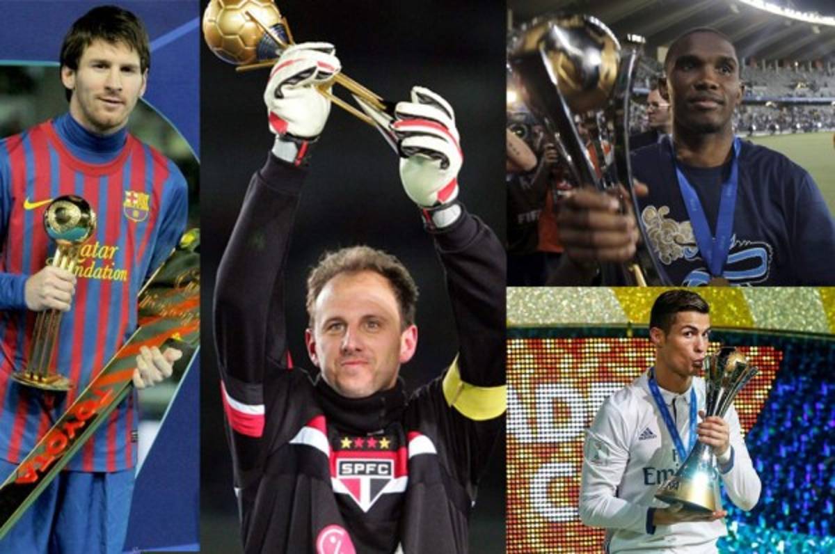 Los jugadores que han sido el más valioso en el Mundial de Clubes