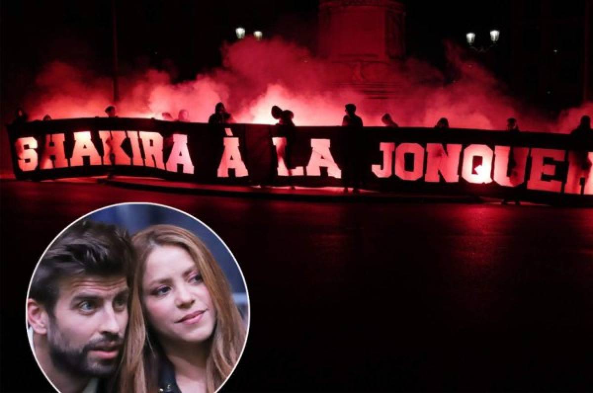 Ultras del PSG calientan la vuelta ante Barcelona: la despreciable pancarta que le dedicaron a Shakira