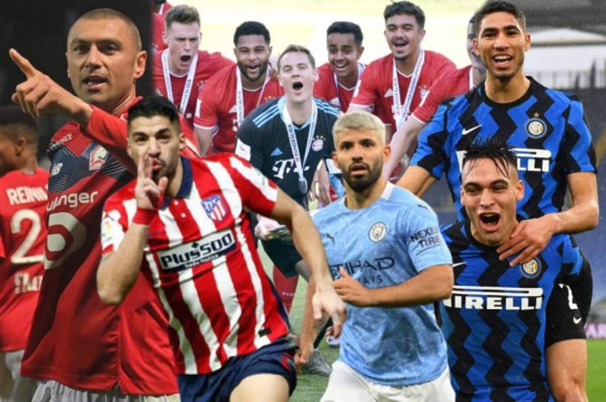 Resumen general de las principales ligas europeas: Clasificados a Champions, ascendidos y descendidos