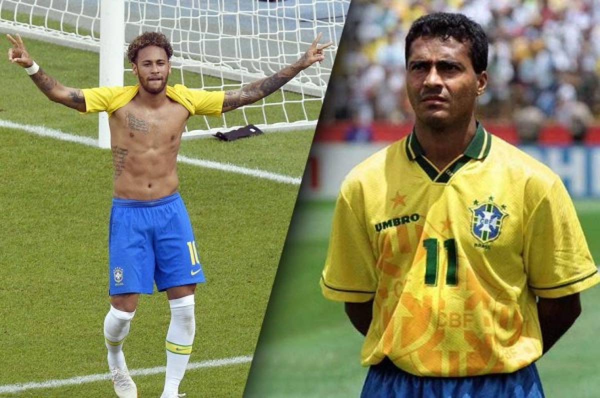 Romario prevé récords para Neymar tras ser alcanzado como goleador de Brasil