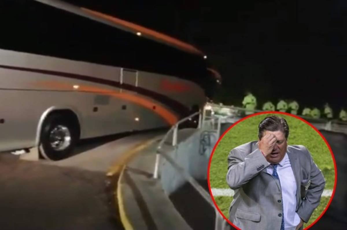 Video: Autobús del América chocó tras la dura derrota ante Monarcas