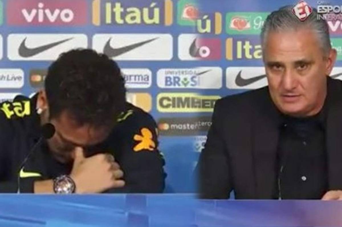 Neymar rompe a llorar frente a Tite, se desahogó y le pidió entrenar