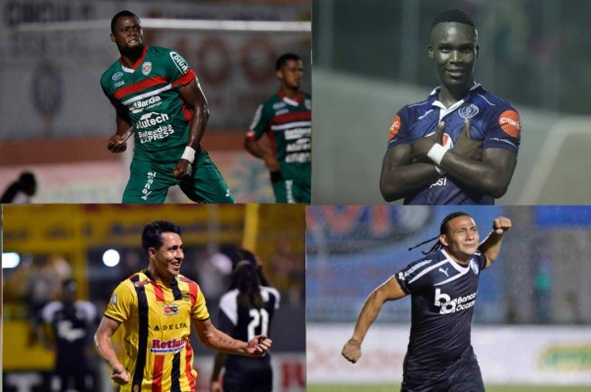 Estos son los goleadores de la primera vuelta del Apertura en Honduras