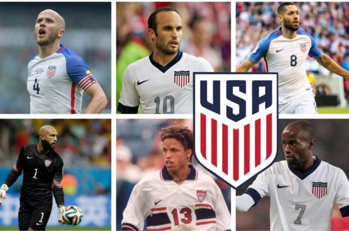 Los jugadores con más participaciones internacionales con la selección de Estados Unidos