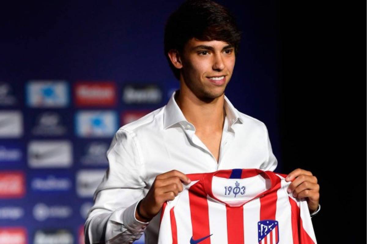 Joao Félix es presentado en el Atlético de Madrid con número de leyenda