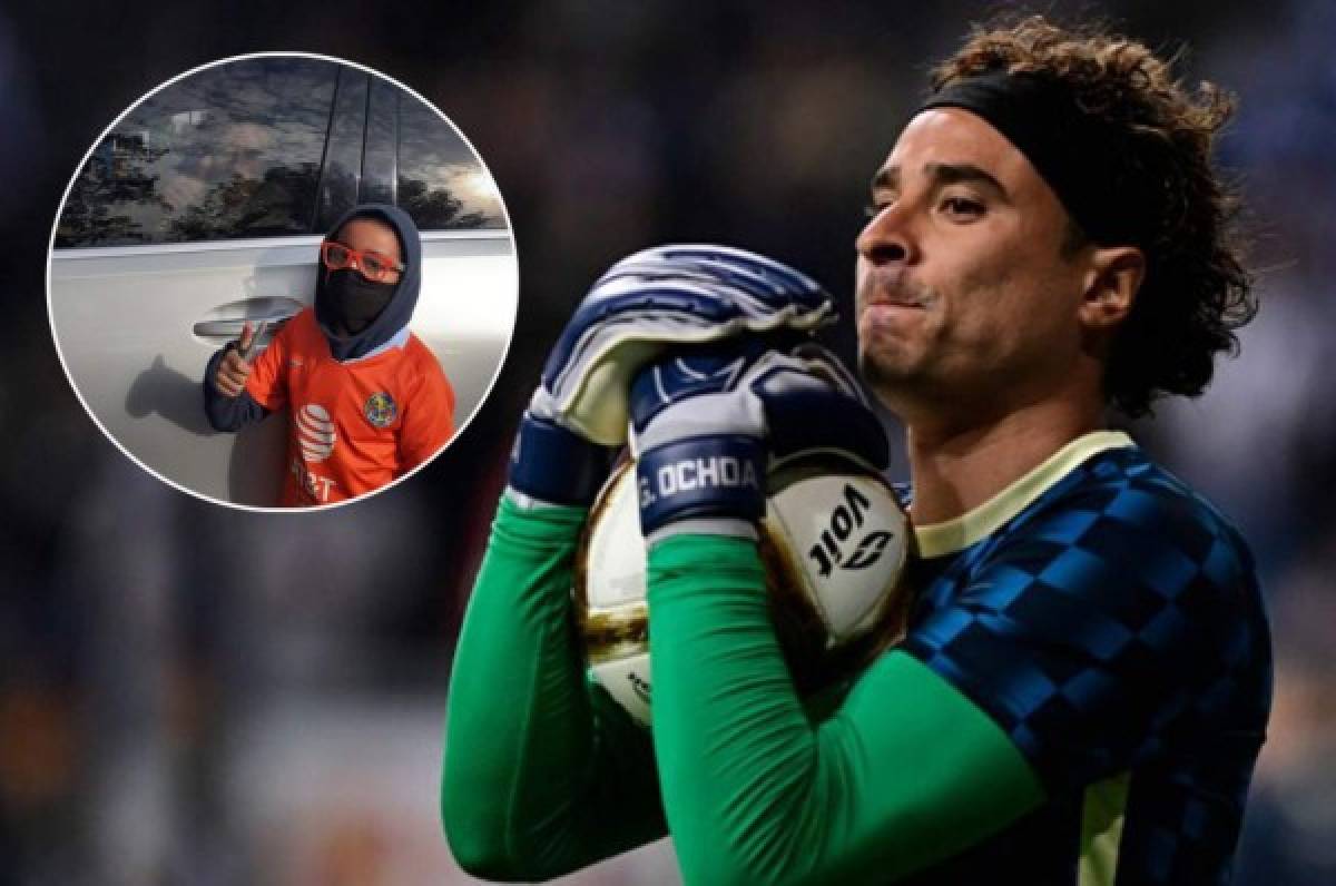 Liga MX: La foto de Guillermo Ochoa con un niño que despertó la polémica y lo tildan de 'sangrón'