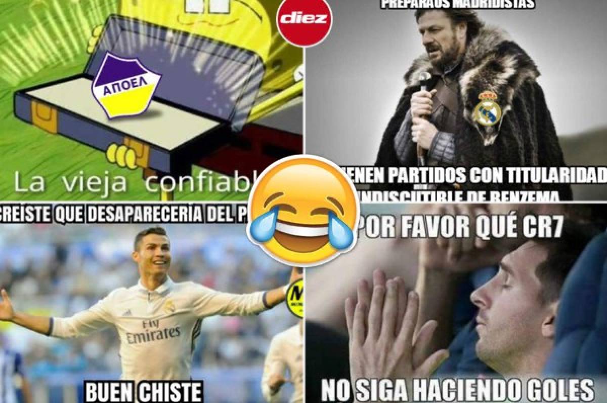 ¡No perdonan! Los divertidos memes que dejó la goleada del Real Madrid sobre el APOEL en Champions