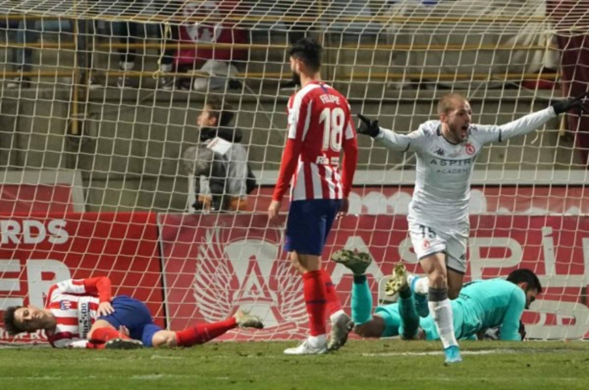¡Atlético de Madrid es eliminado de la Copa del Rey por un equipo de la tercera división!