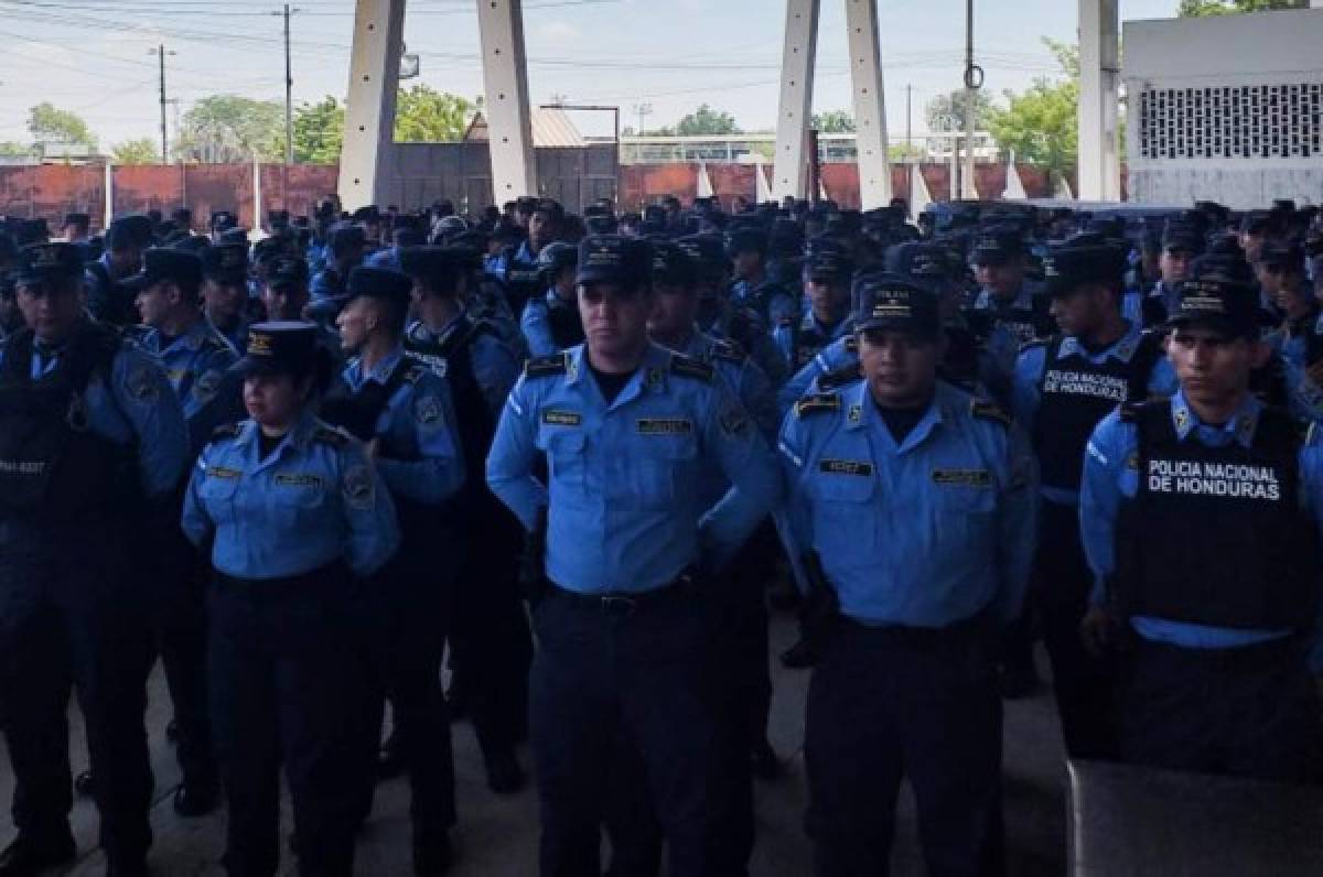 Más de 600 policías para el clásico sampedrano entre Marathón y Real España