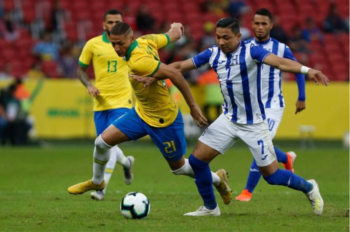 La Selección de Honduras agravó la serie de enfrentamientos ante Brasil