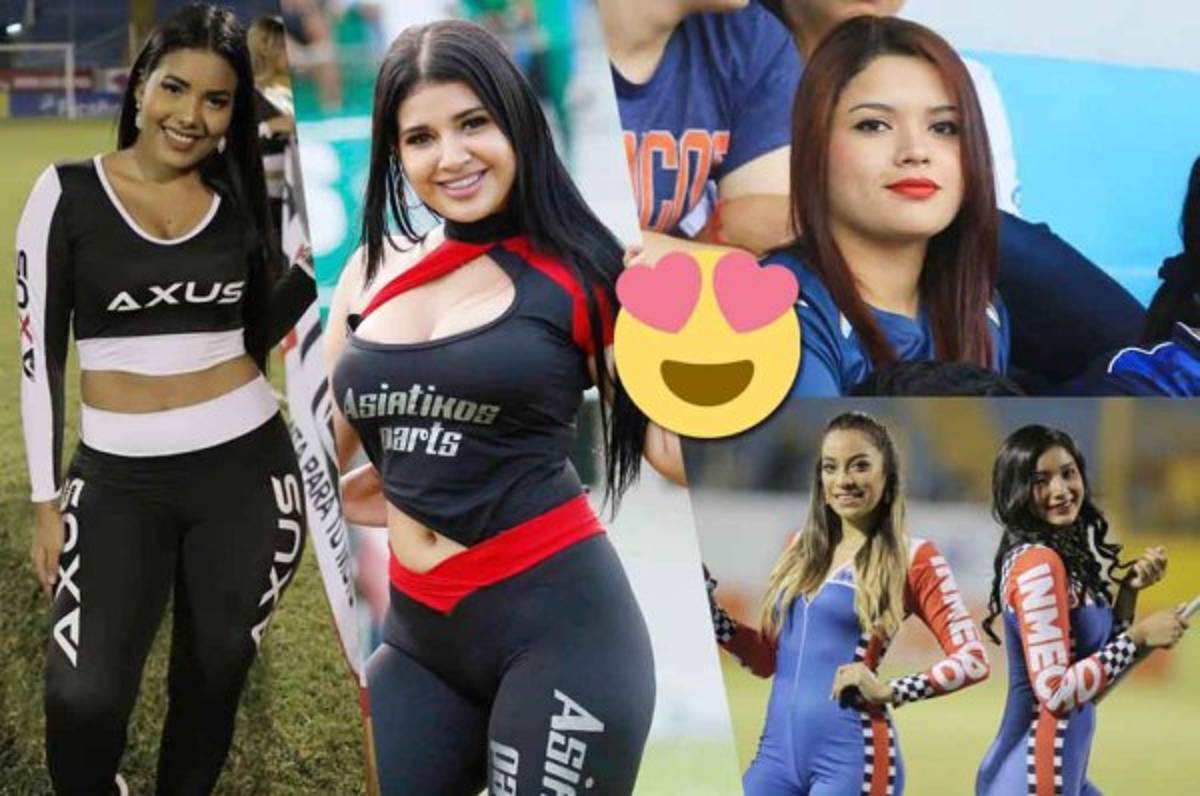 ¡Para enamorarse! Las bellezas de la jornada de Liga Nacional en Honduras
