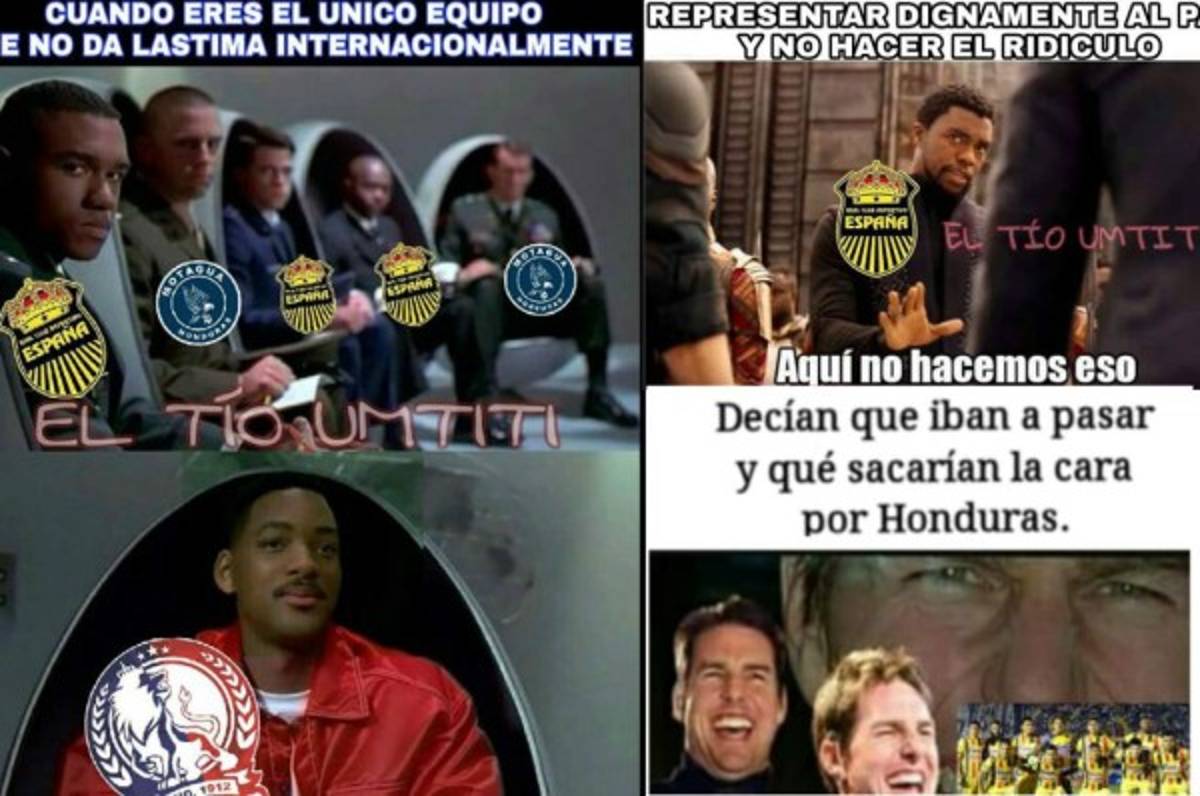 Crueles: Los memes de la eliminación de Real España en la Liga de Concacaf