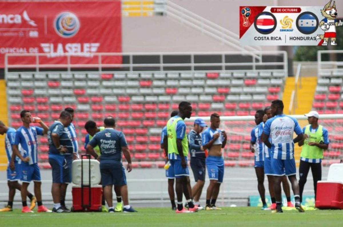 Selección de Honduras se solidariza con el pueblo de Costa Rica