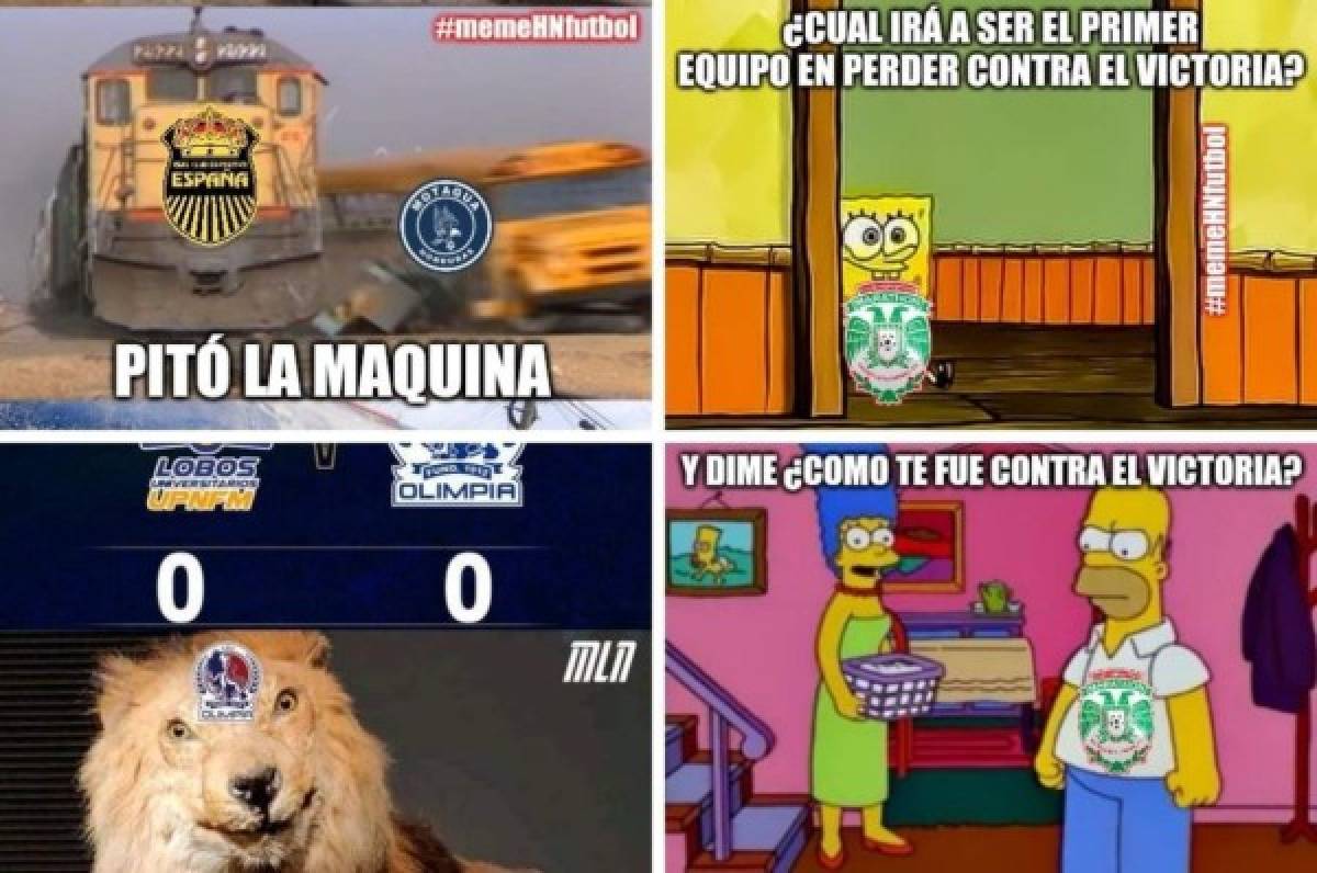 Motagua, Olimpia y Marathón no se salvan de los memes en la jornada 8 del torneo Apertura