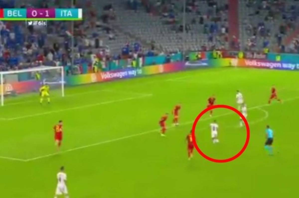 Pónganse de pie y aplaudan: Así fue el golazo de Lorenzo Insigne en el Italia vs Bélgica
