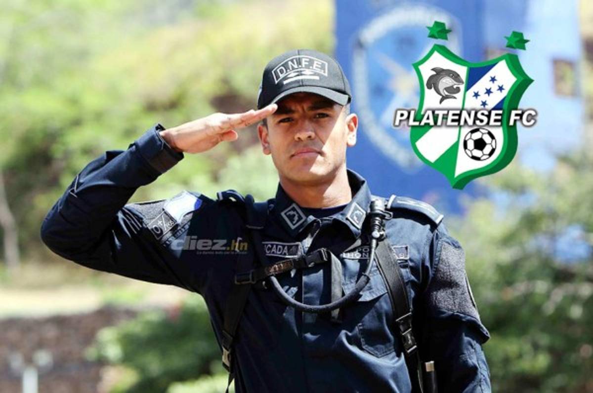 Platense se refuerza con el fichaje del inspector William Moncada, miembro activo de la Policía Nacional