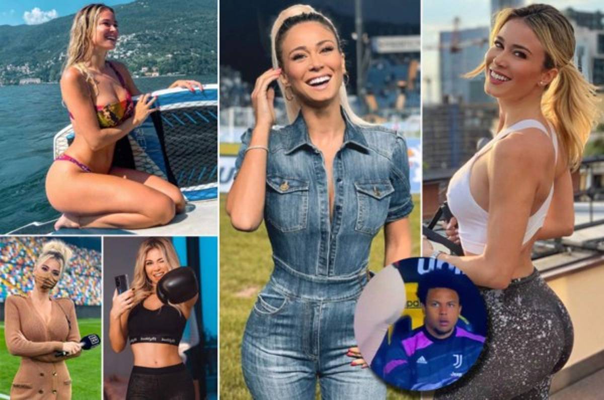 Diletta Leotta, la sexi periodista que dejó en shock a crack de la Juventus; así fue captado en pleno partido