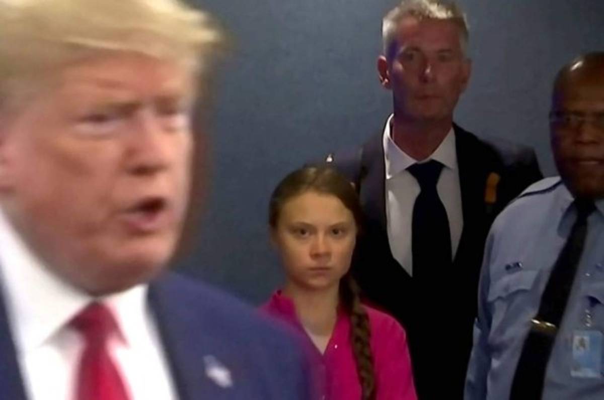 Hubo venganza: Greta Thunberg le devuelve la burla a Donald Trump en medio de las elecciones
