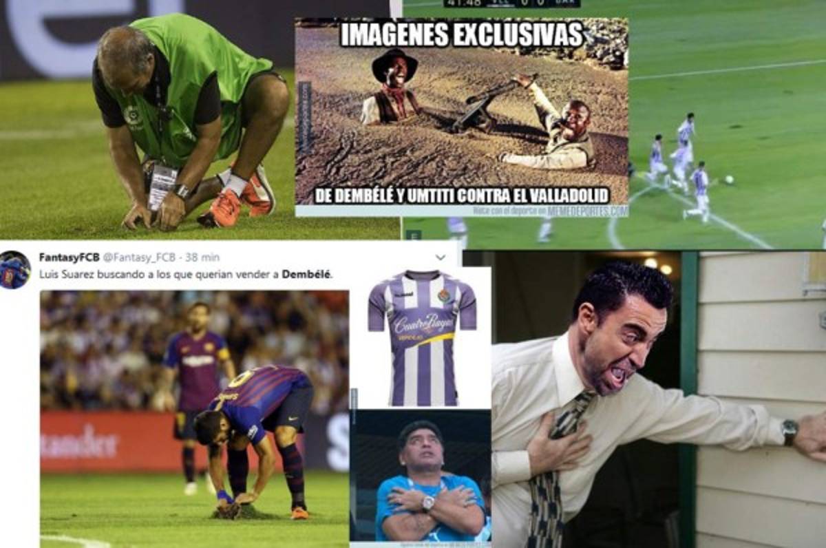 Los memes atacan a Xavi y a la cancha del José Zorrilla tras el Valladolid-Barcelona