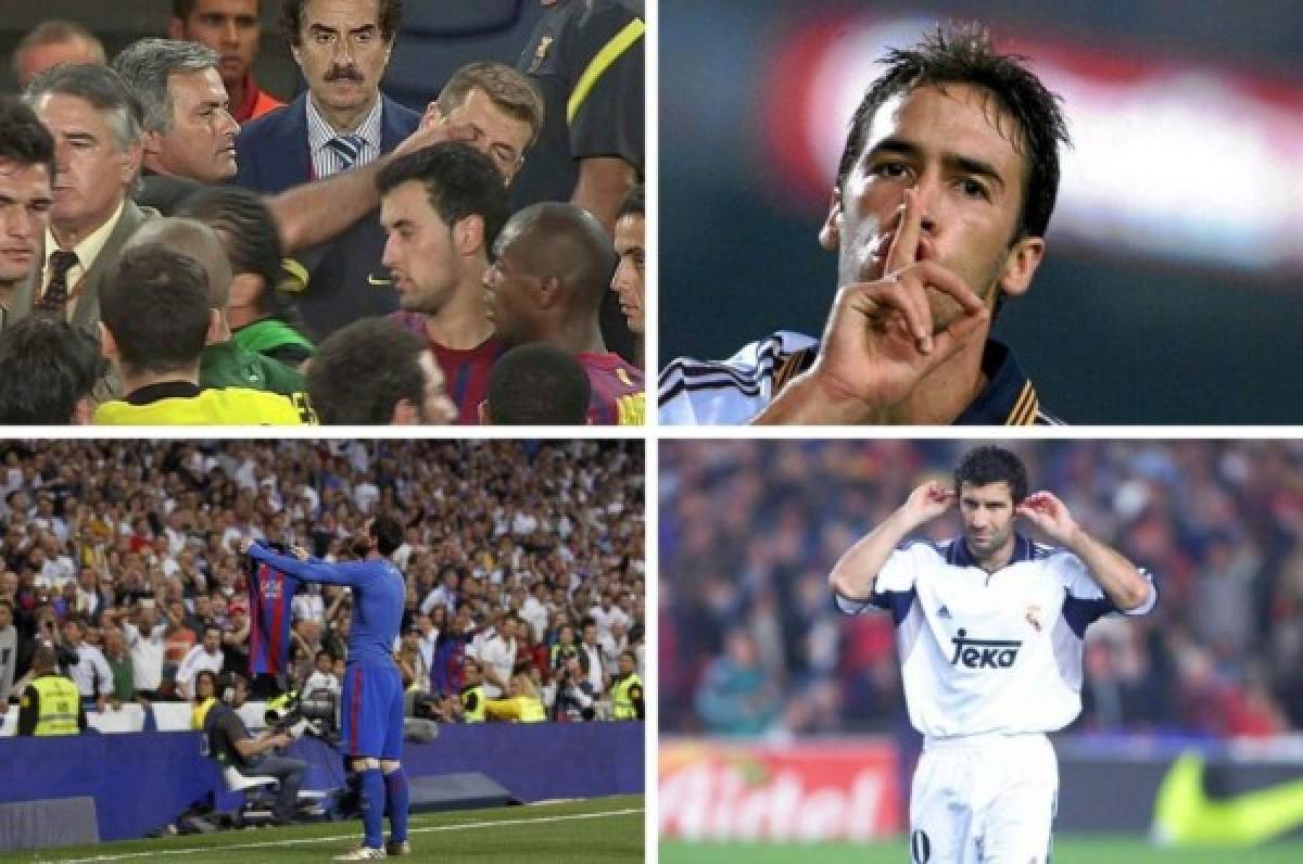Real Madrid vs Barcelona: Los 13 polémicos gestos que pasaron a la historia del clásico