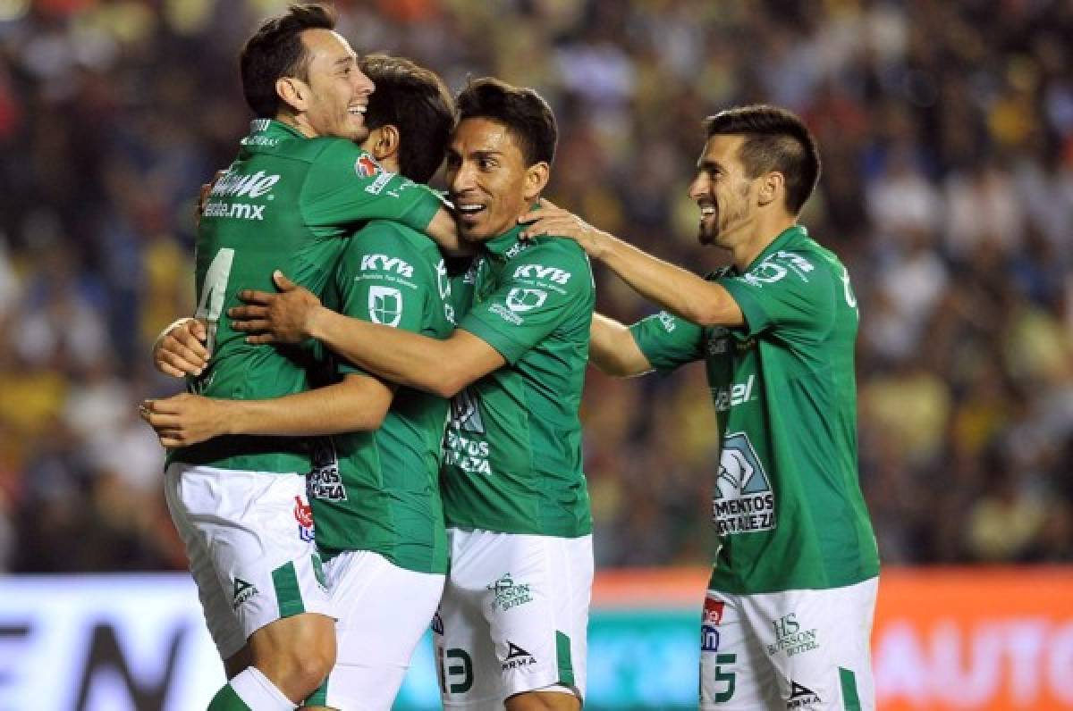 El León le pega al América en la ida de las semifinales de la liga mexicana