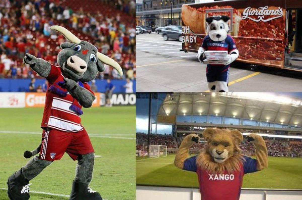 Estas son todas las mascotas que animan a los equipos en la MLS
