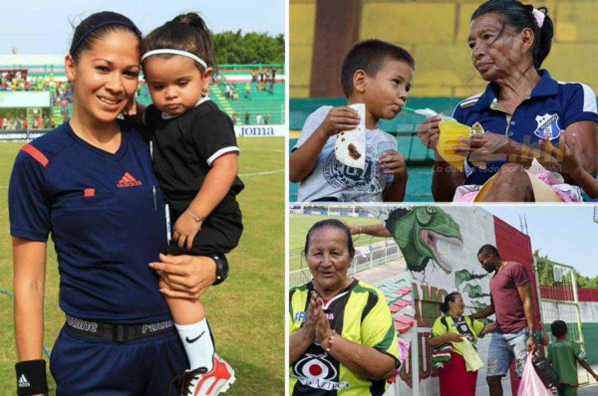 ¡FELICIDADES! Las madres futboleras que adornan los estadios en Honduras