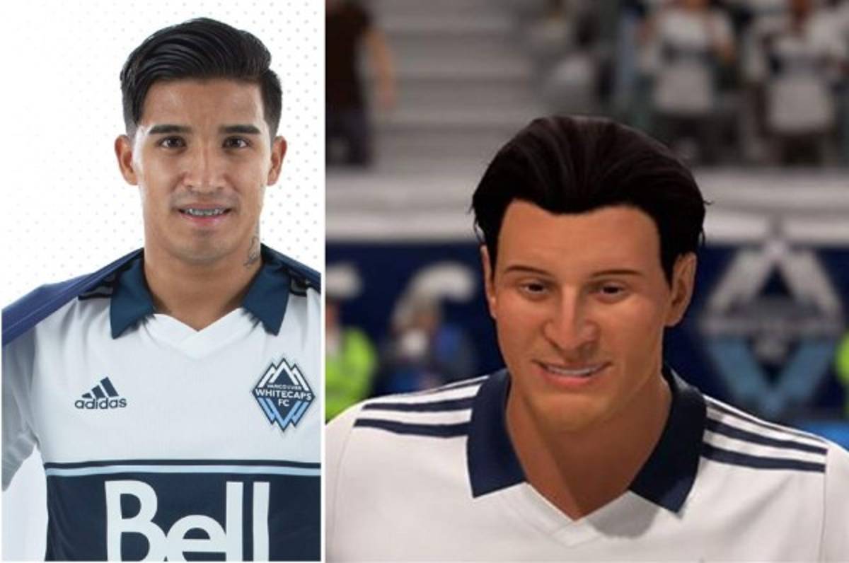 ¿Son iguales? Así aparecen los legionarios hondureños en el FIFA 20
