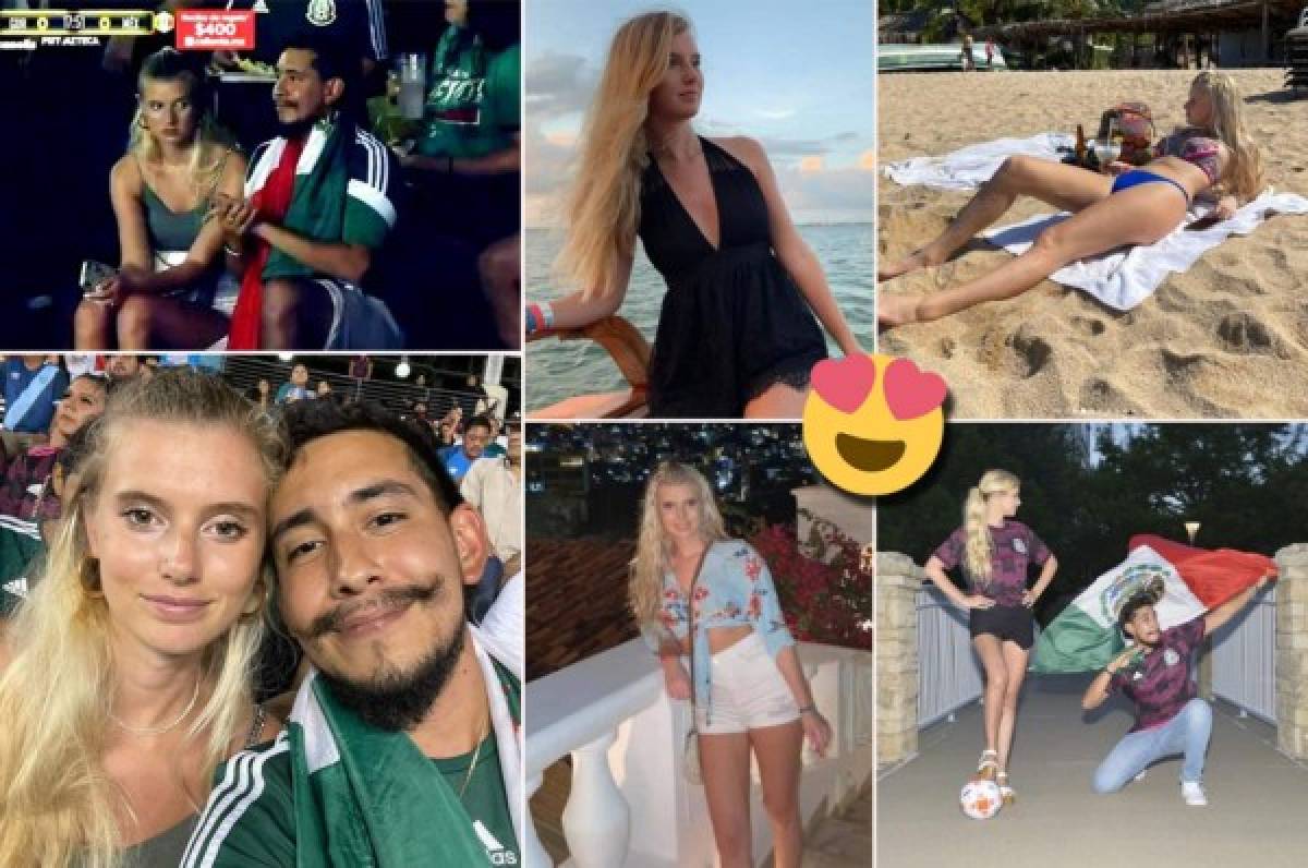 ¿Por qué estaba molesta? Así es la linda novia del aficionado mexicano que se hizo famosa en la Copa Oro