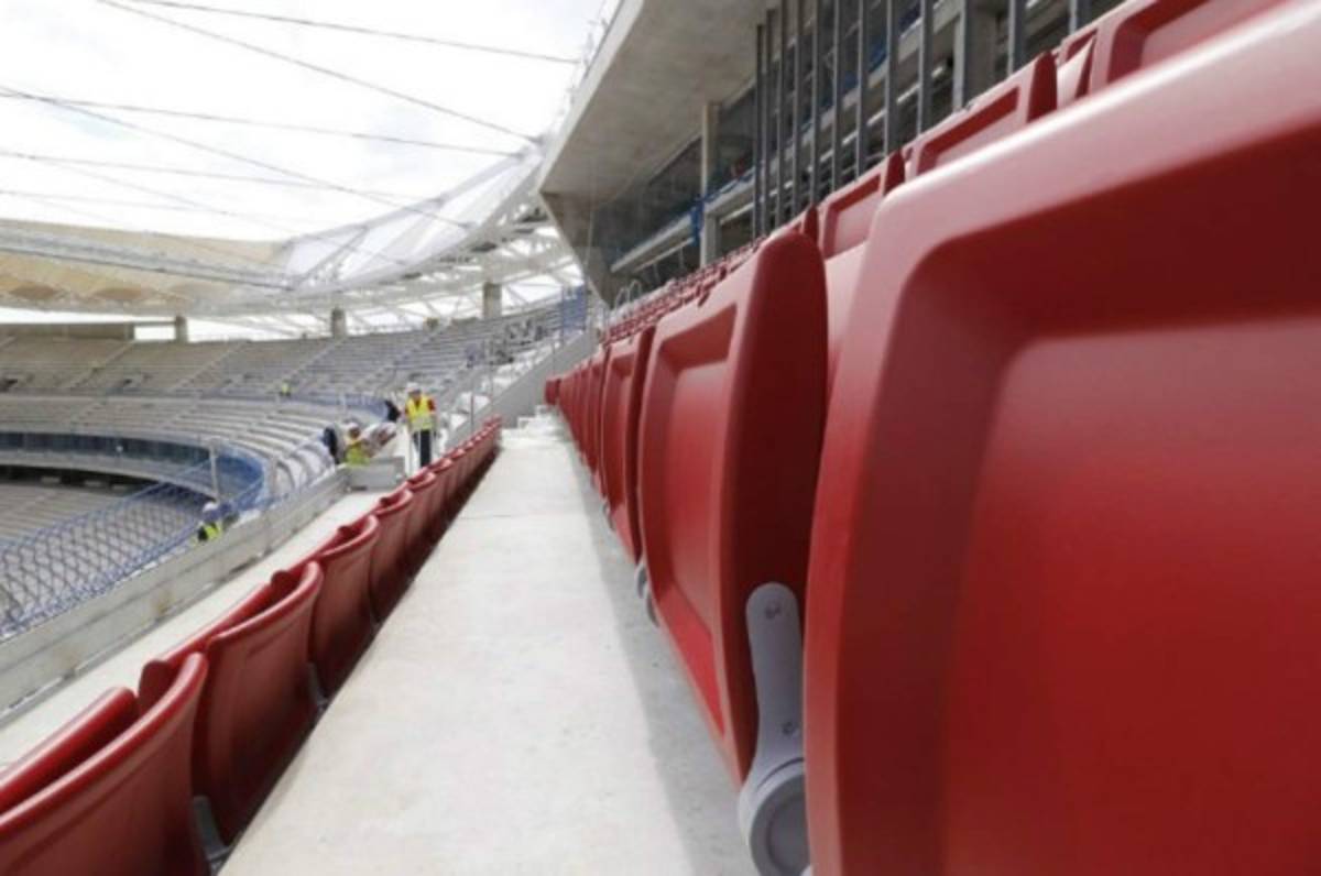 Así luce el nuevo estadio del Atlético de Madrid a tres meses de su inauguración