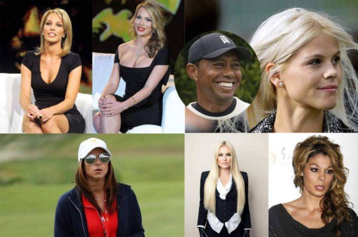 Tiger Woods y su club de chicas: Las 18 novias que ha tenido el famoso golfista